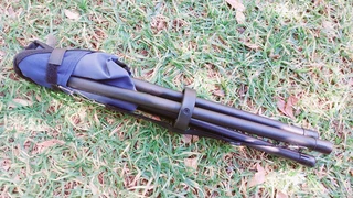 Tripod seat camping chair foldable sleeve