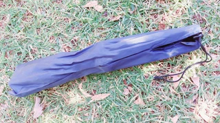 Tripod seat camping chair foldable sleeve