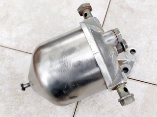 Ferguson vintage tractor diesel fuel filter Massey Harris Vaaljapie petrol