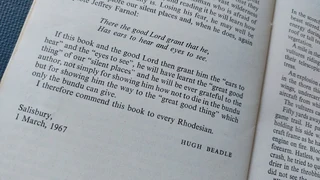 Don&#39;t Die in the Bundu classical survival bushcraft guide manual Rhodesia Col Granger