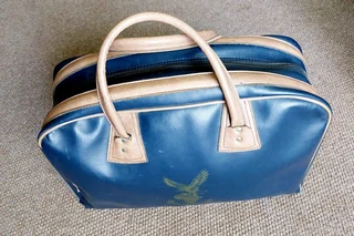 Vintage SAAF Air Force travel bag