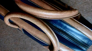 Vintage SAAF Air Force travel bag