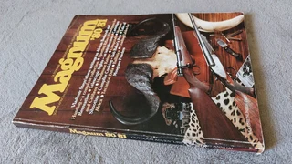 Vintage Magnum 1980 1981 Adventure Hunting Outdoor guide book annual