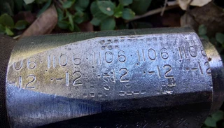 Heavy duty high pressure pipe 1.7m 5/8