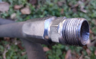 Heavy duty high pressure pipe 1.7m 5/8