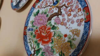 Decorative wall plates art vintage antique ceramics