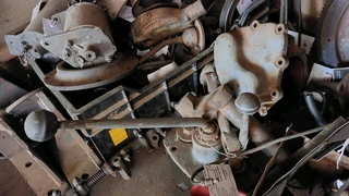 Vintage antique tractor parts spares variety Vaaljapie Ferguson TE20 FE35 diesel petrol paraffin