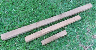 Tamboti tambotie hardwood rare wood wooden pieces