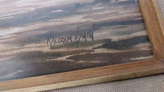 Painting Genadendal Malcolm Smith wall art interior design oil paint painter decor