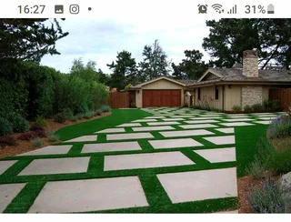 An Nvitation  To Artficial Beutiful   grass Landscaping Installation  solution Paradise Garden Sites