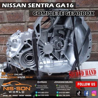 Nissan Sentra Ga16 Complete Gearbox