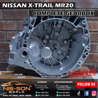 Nissan X-trail Mr20 Complete Gearbox