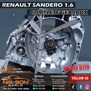 Renault Sandero 1.6 Complete Gearbox