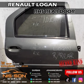 Renault Logan Rhs Rear Door