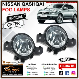 Nissan Qashqai Fog Lamps