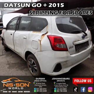 Datsun Go Plus 2015 Stripping for Spares