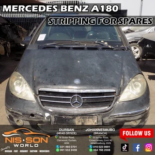 Mercedes Benz A180 Stripping for Spares