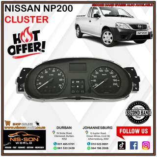 Nissan NP200 Cluster