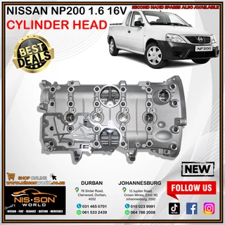 Nissan Np200 1.6 16v Cylinder Head