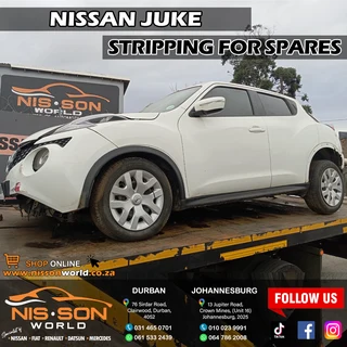 Nissan Juke Stripping For Spares