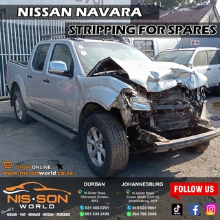 Nissan Navara Stripping For Spares