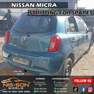 Nissan Micra Stripping For Spares