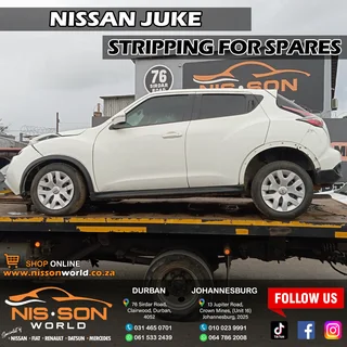 Nissan Juke Stripping For Spares