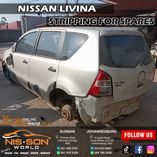 Nissan Livina Stripping For Spares