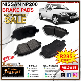 Nissan Np200 Brake Pads
