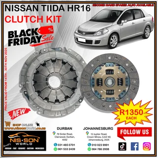 Nissan Tiida Hr16 Clutch Kit