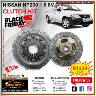 Nissan Np200 1.6 8v Clutch Kit
