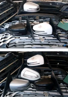 C180 Mercedes Benz Side Mirror Cover And Glass For Sale 0718191733 WhatsApp Kato Auto Spare