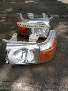 Used Toyota Land Cruiser 79 Series Headlights For Sale 0718191733 WhatsAp Kato Auto