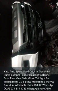 Toyota Hilux Gd6 Legend Bumper For Sale 0718191733 WhatsApp Kato Auto Spare