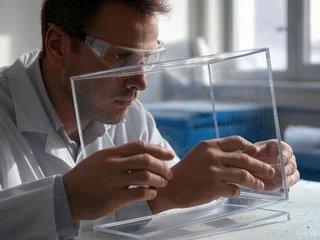 Clear Perspex sheets