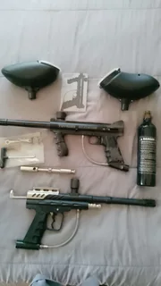 Tippmann Paintball 98 Custom Plus one other