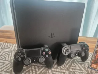 PS4 1TB Slimline, 2 Controllers, Dragon Ball Fighter (3 Month Warranty)