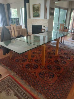 Dining table and chairs