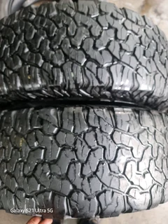 Tyres 265 65 18 bf goodrich r1750 each