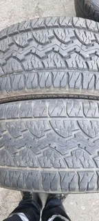 Tyres 265 50 20 r1600 each 80% life