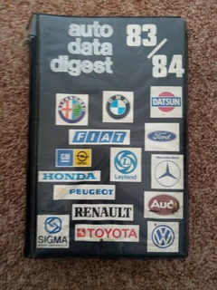 Auto data digest book, 1983 /84