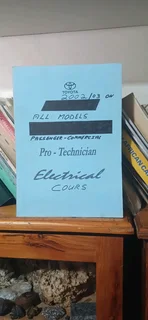 Toyota 2002 / 2003, elec book