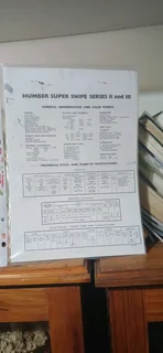 Super Snipe 11 / 111, mechanical