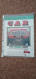 CAR megazine, Feb and June 1965