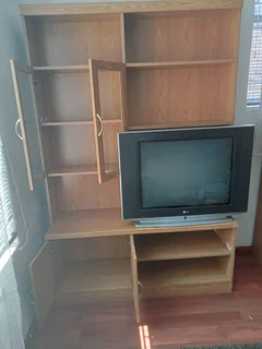 Price reduced from R2500 to R1800 for full set TV cabinet, bookshelf, coffee table