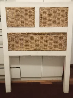 Reduce to R850 Two Headboard & chest of drawers