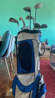 Golf set with a bag