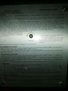 Avo Meter Model 8 Mark iv