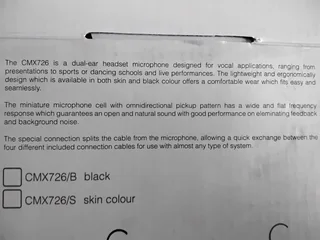 Audec CMX Microphone Headset