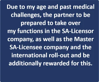 Project manager partner required to become our COO director